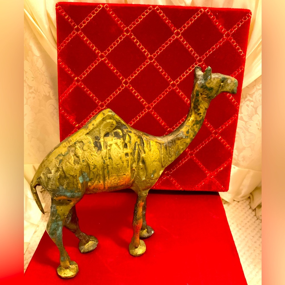 BRASS CAMEL FIGURINE